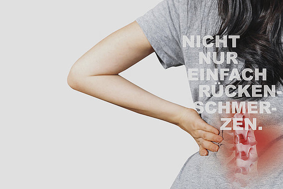 Welt Rheuma Tag Motiv Rücken
